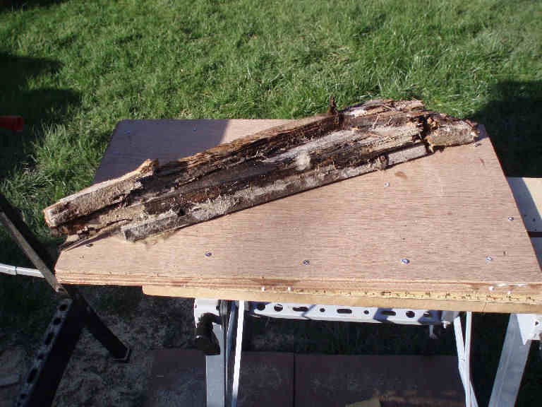 Template for frame corner